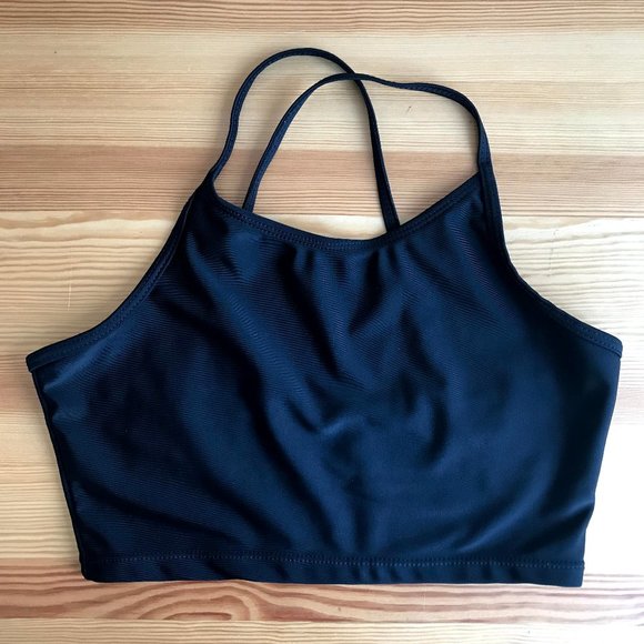 Black Crop Top - Picture 1 of 2